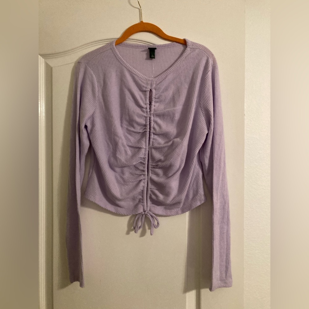 Wild Fable Large Purple Longsleeve NWT